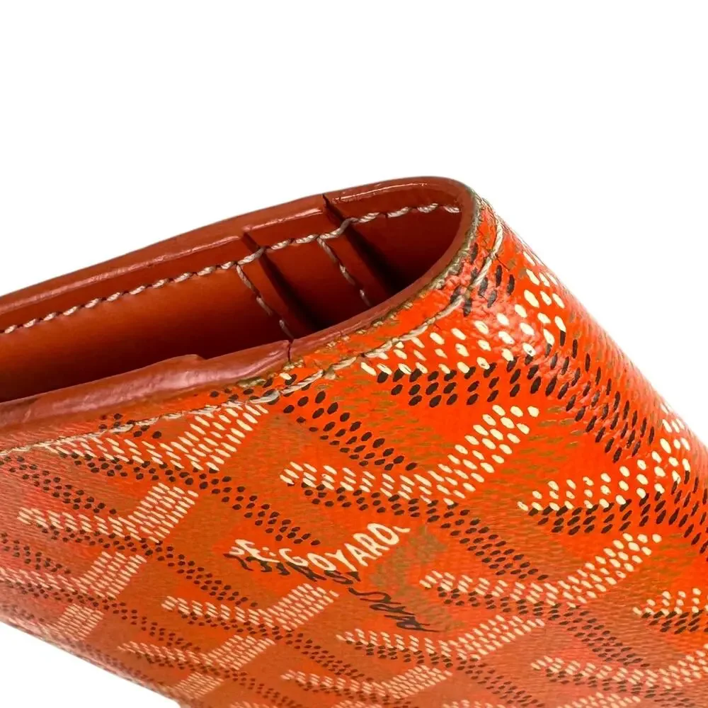 Goyard Saint-Roch Orange Bifold Wallet